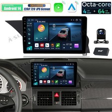 DAB+ 4+64G Android 14 Autoradio Carplay Kamera Für Mercedes-Benz GLK-Klasse X204