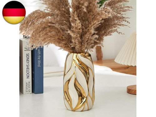 Cremeweiße keramikvase für - keramikvase,