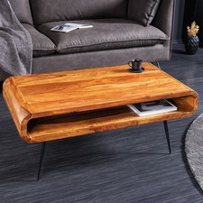 Massivholz Couchtisch ALPHA
