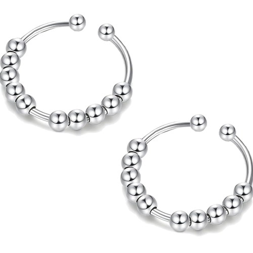 Anxiety ring silber - silber, edelstahl