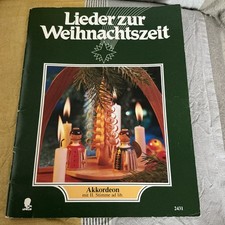 Akkordeon Notenheft Lieder zur Weihnachtszeit und Extraheft II. Stimme Apollo