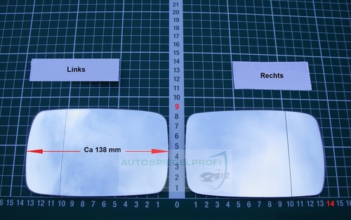 Ersatzglas außenspiegel - ersatzglas,