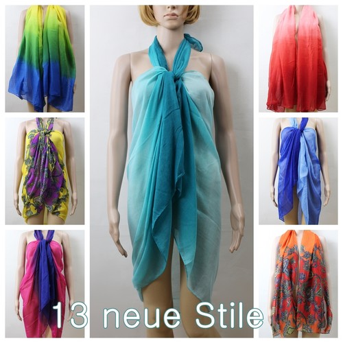 Ombre pareo schal strand tuch - ombre,
