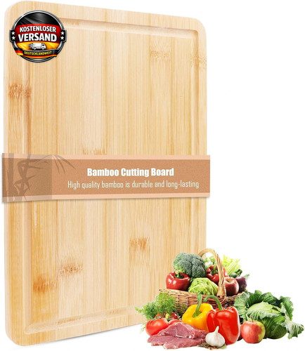 Bambus schneidebrett 28x20cm - bambus,