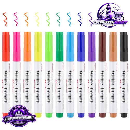 Whiteboard marker farben - 12,
