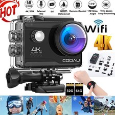 4K 20MP Action Kamera Sport Kamera Fahrrad Motorrad Helm Kamera für Outdoor Cam