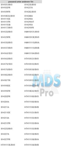 Mds ersatzteile schneebesen - mds,