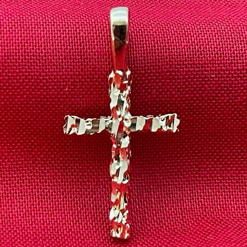 Gold nugget kreuz - gold,
