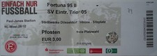 TICKET RL 2009/10 Fortuna Düsseldorf II - Eintracht Trier