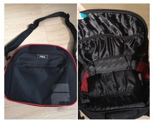 Fila Tasche neu dunkelblau rot kleine Sporttasche Handtasche