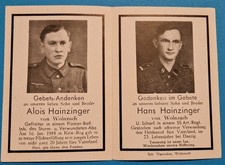 TOP Sterbebild 2.WK Brüder