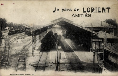 Lorient morbihan bahnhof - lorient, morbihan,