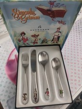Auerhahn Kinderbesteck Simsala Grimm 4 Teilig Mit originaler Verpackung