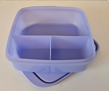 Tupperware Eco+ Pausen-Box 550 ml Brotzeit-Box Lunch-Box clevere Pause lila