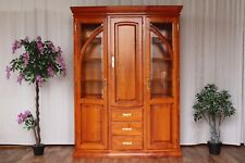 Nr.1936 Form Exclusiv-Poesie Vitrine Kirsche Vollmassiv