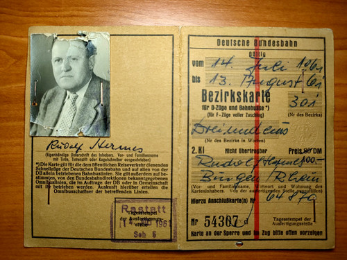 Bezirkskarte fahrkarte - db,