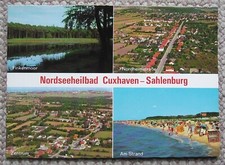 Cuxhaven-Sahlenburg - color AK, ungelaufen