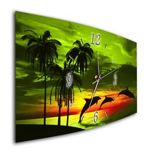 BM Wanduhr 60 cm x 30 cm