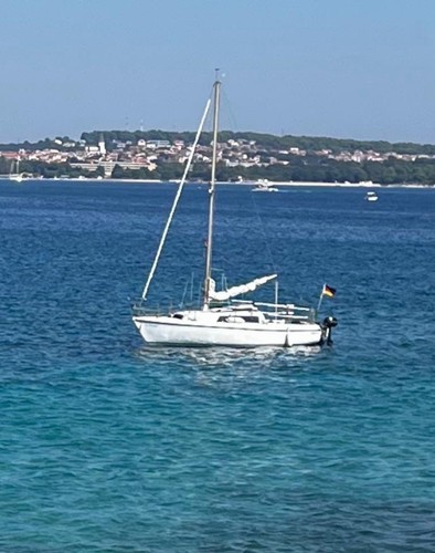 Neptun segelboot mit - neptun,