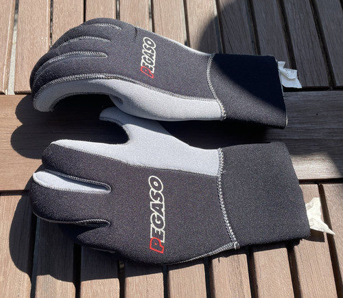 Tauchhandschuhe schwarz m - tauchhandschuhe,