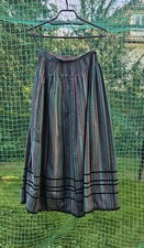 BUNTER TRACHTENROCK - SPITZE - COTTON - VINTAGE - SAILER TRACHTEN - GR. 38