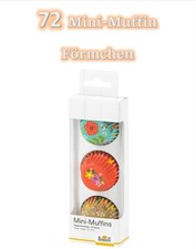 72 Mini Muffin Förmchen Cup