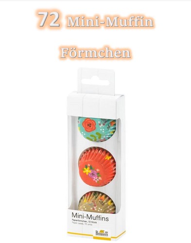 Mini muffin förmchen - 72,