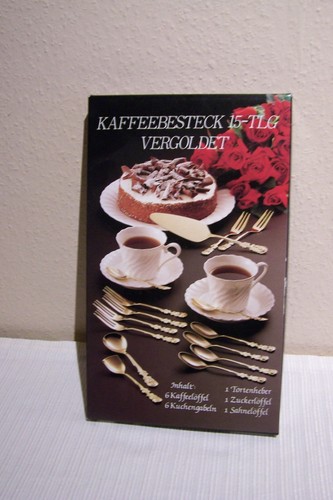 Kaffeebesteck tlg - 15,