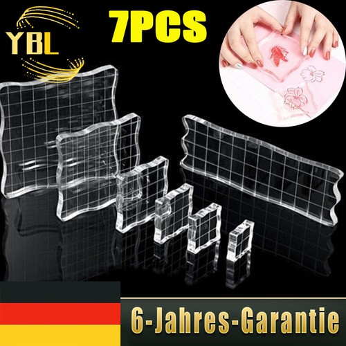 Acryl stempelblock transparent - acryl,