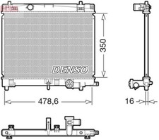 DENSO Kühler TOYOTA YARIS