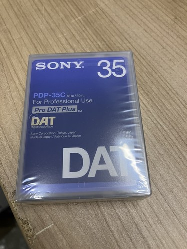 Sony dat tape pdp - sony, 35