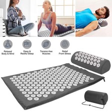 Akupressurmatte mit Kissen