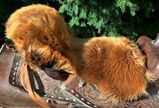 Lammfell Sattelbezug