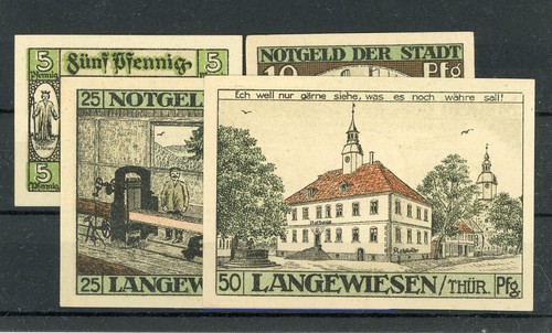 Langewiesen scheine notgeld - langewiesen, 4