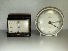 2 Wecker - Junghans Bivox Silent - Anker Alarm - Aufziehwecker WECKER - DEFEKT