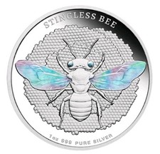 Niue 2 $ 2026  STINGLESS BEE