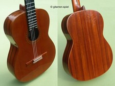Edle 4/4 Konzert-Gitarre Hellweg CS 118 vollmassiv Zeder Palisander Top!