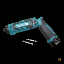 Makita DF012DSE Akku-Knickschrauber Akkuschrauber 7.2 V  Li-Ion DEFEKTWARE