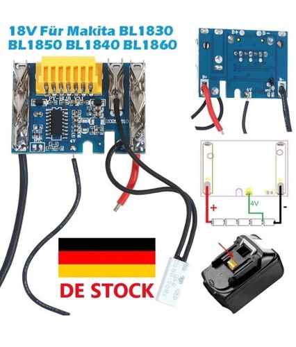 18v batterie akku pcb ersatz - akku,