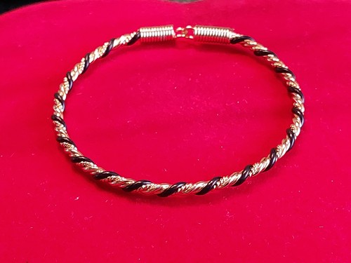 Armband armreif gold schwarz - armband,