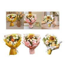 Handgearbeiteter Strauß Handarbeit Häkelstrauß Deko für die