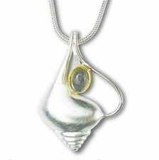 Periwinkle Muschel Anhänger