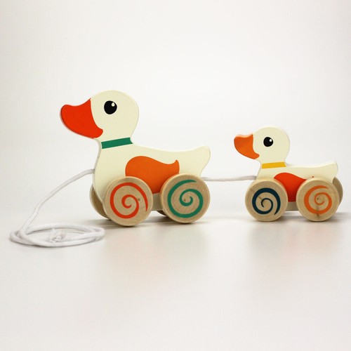 Ziehtier ente entenfamilie - ente,