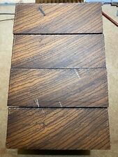 4 Stck Zebrano 175x177x68mm