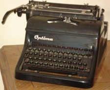 Schreibmaschine Optima M10 Dezimaltasten DDR