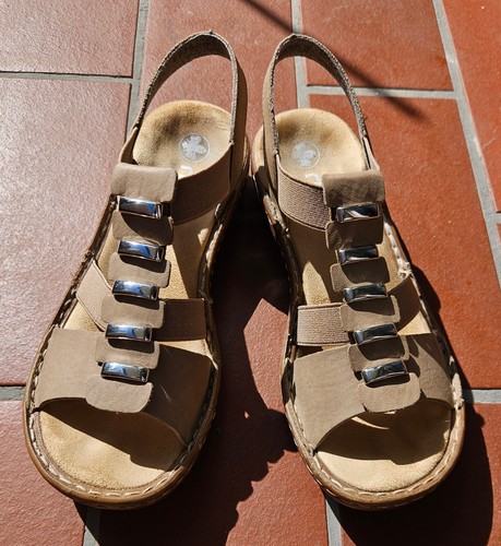 Braune sandalen für damen von - sandalen,