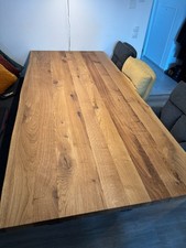 Tischplatte 220x100 cm Eiche