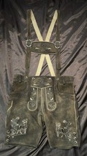 Herren Oktoberfest Lederhose
