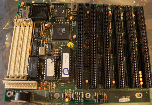 386 mainboard isa 4 - at,