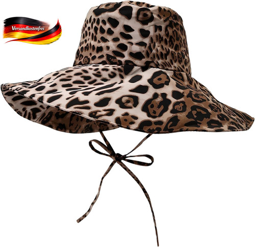 Leopardenmuster fischerhut - leopardenmuster,